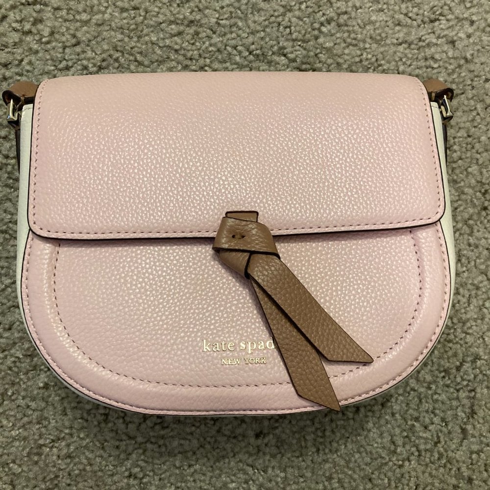 Kate Spade Knott Medium Saddle Bag Crossbody